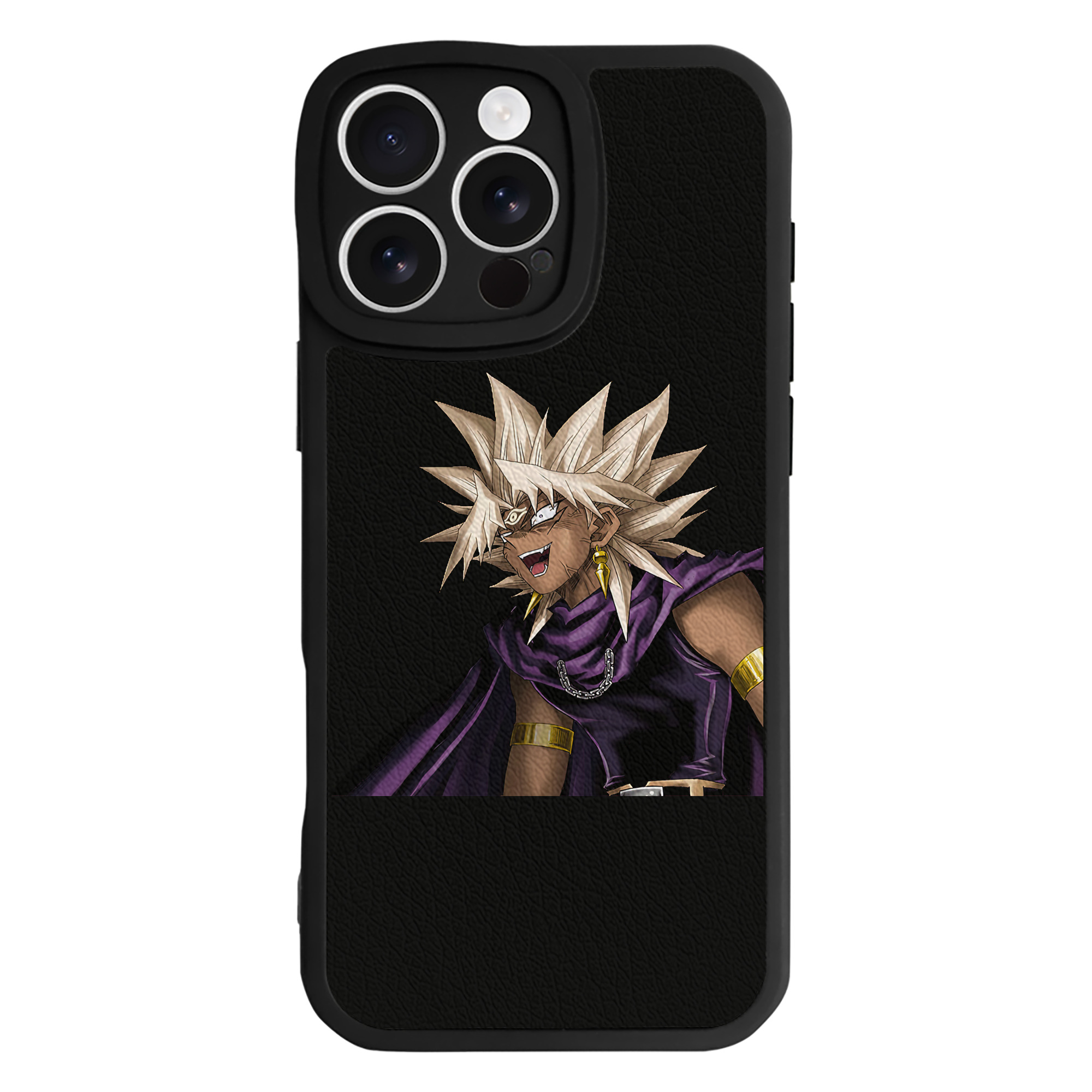 遊☆戯☆王 Yu-Gi-Oh! 【iPhone 16シリーズ対応】シリコンスマホケース（レザー調） 材質：シリコン